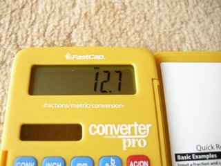 FastCap Cabinetmaker Calculator mm表示